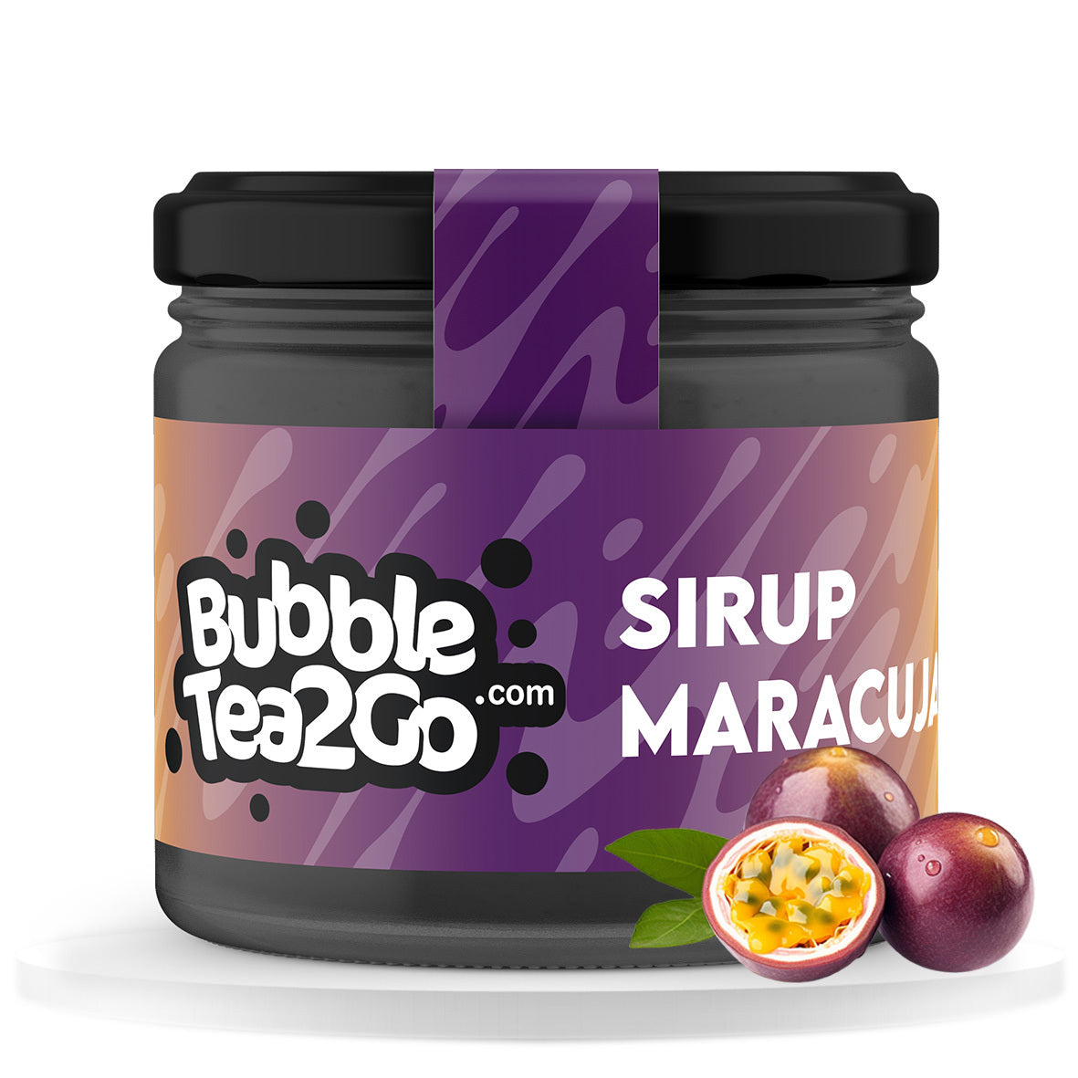 Sirop Fruit de la passion, bubble tea / boba tea - Bubble Showroom
