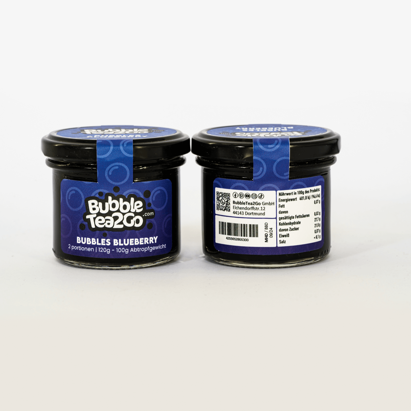 Bubbles - Blueberry 2 portions (120g)