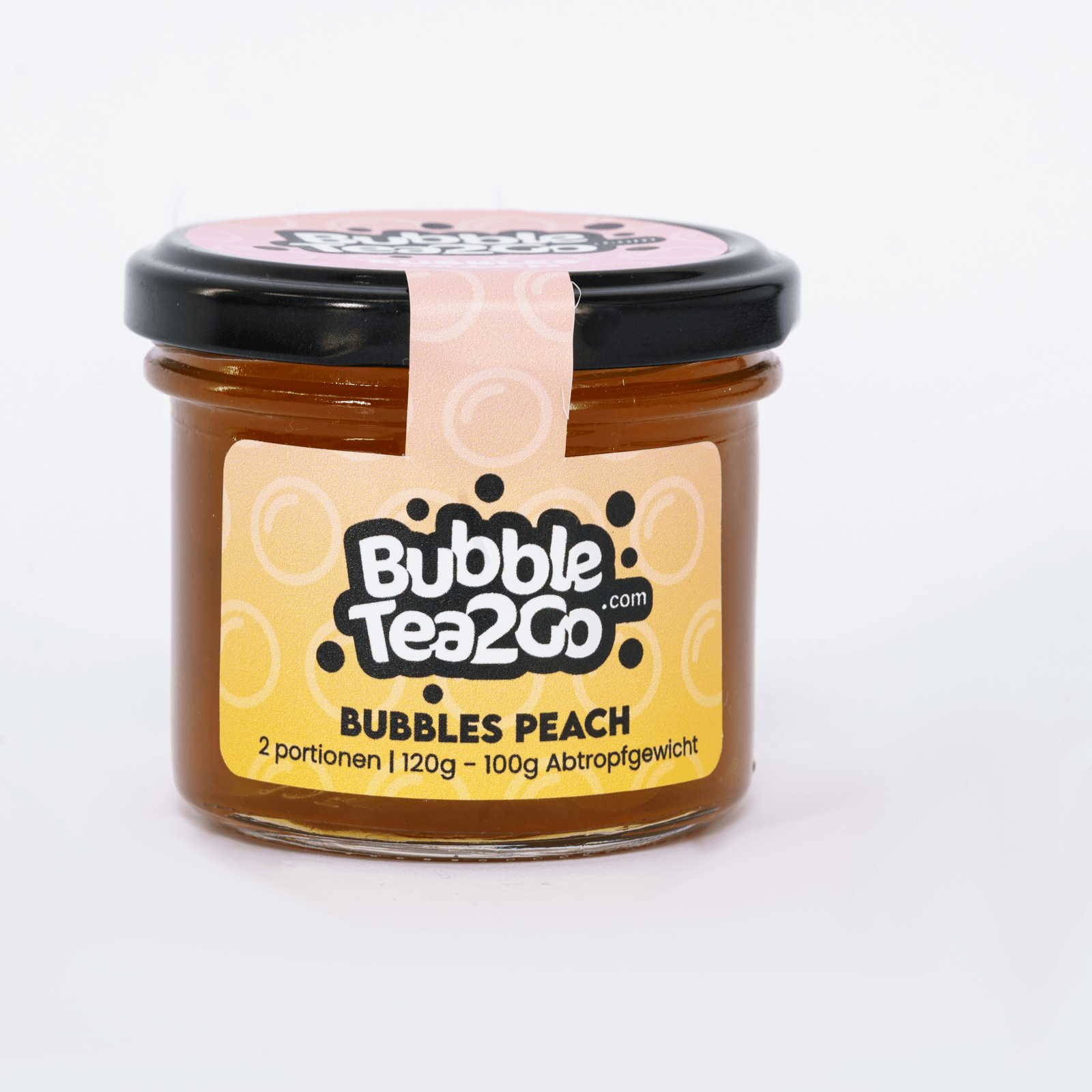 Bubbles - Peach 2 Portionen