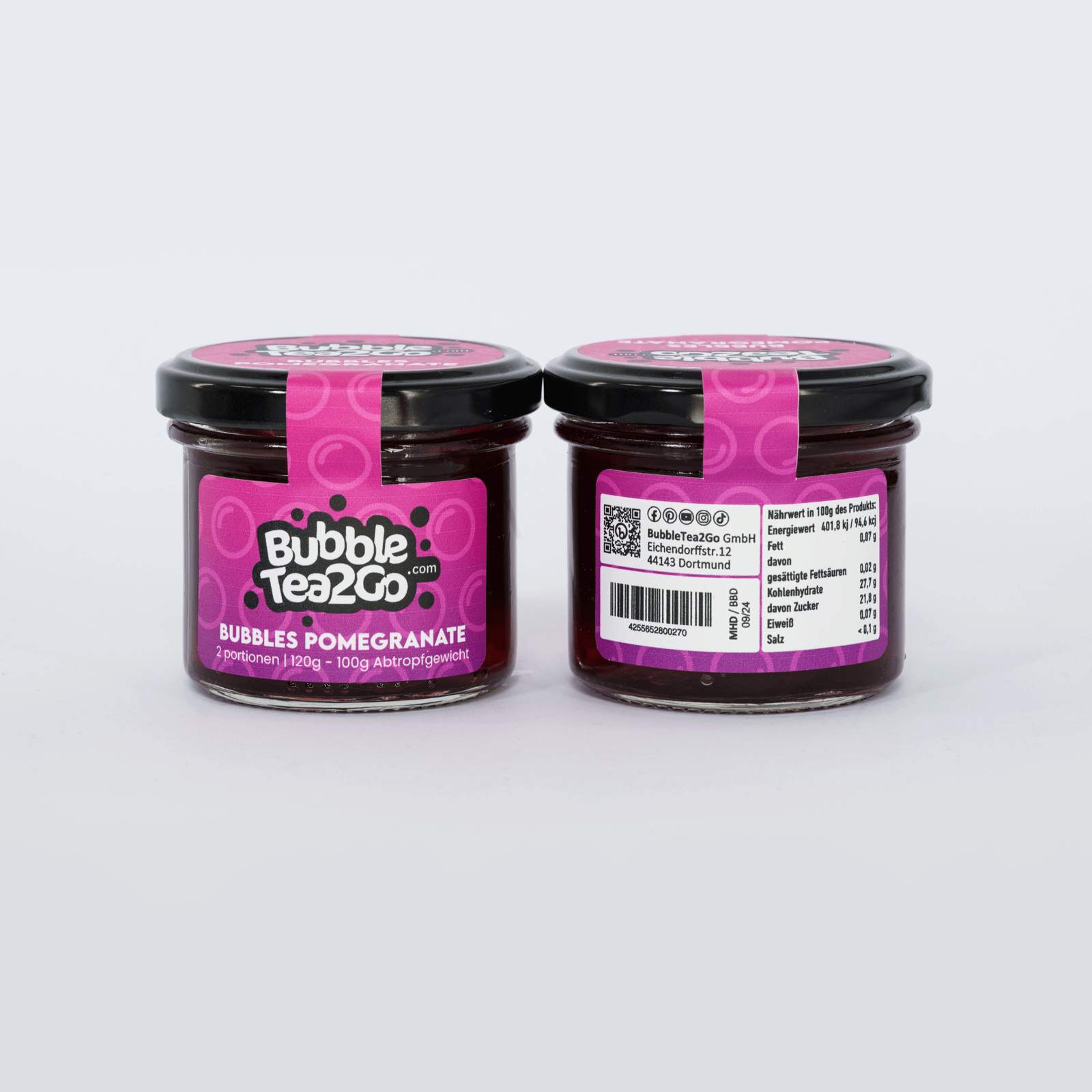 Bubbles - Pomegranate 2 servings (120g)